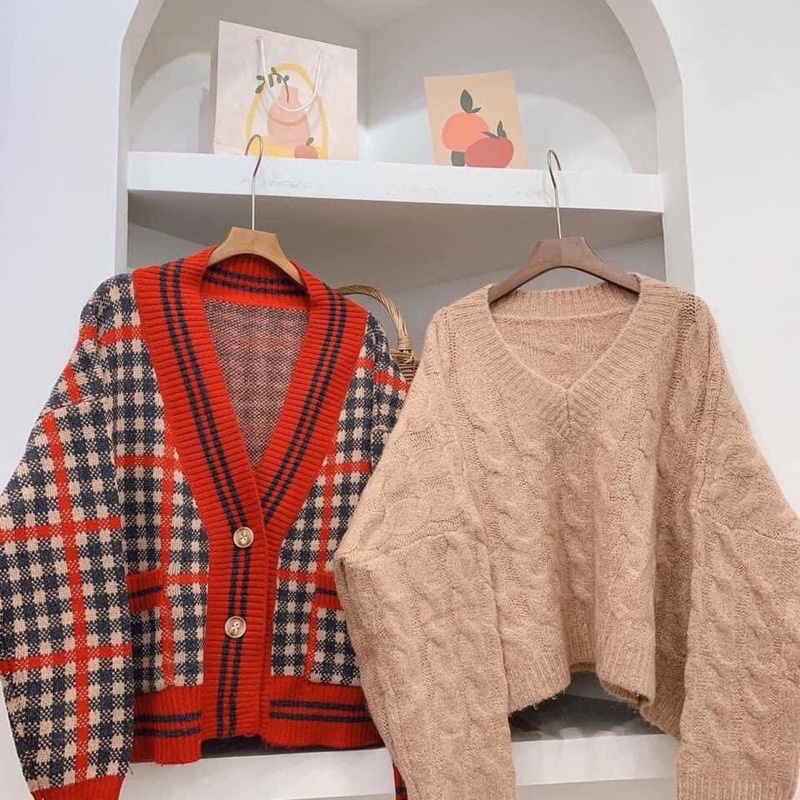 Áo len Hàn chỉ dành cho khách đặt trên liveshopee - Hàng nhập khẩu