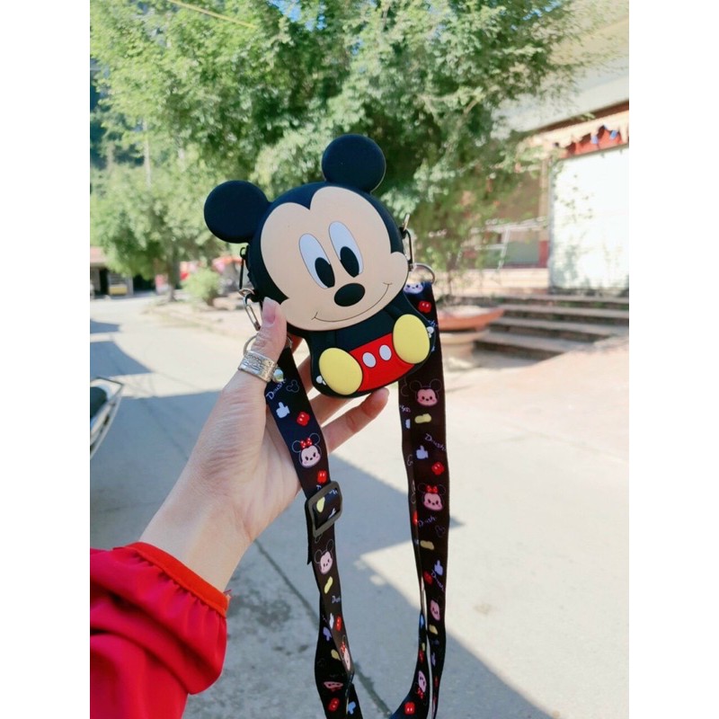 TÚI ĐEO CHÉO MICKEY ĐỰNG LÌ XÌ CHO BÉ SIÊU ĐÁNG YÊU