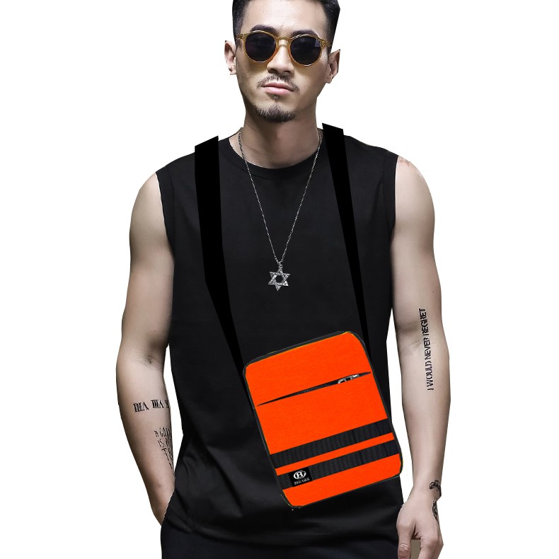 ( SIÊU ĐẸP ) Balo chéo ipad nữ nam unisex Hàn quốc thời trang BEE GEE 075 hot trend 2020 ( GIÁ RẺ )