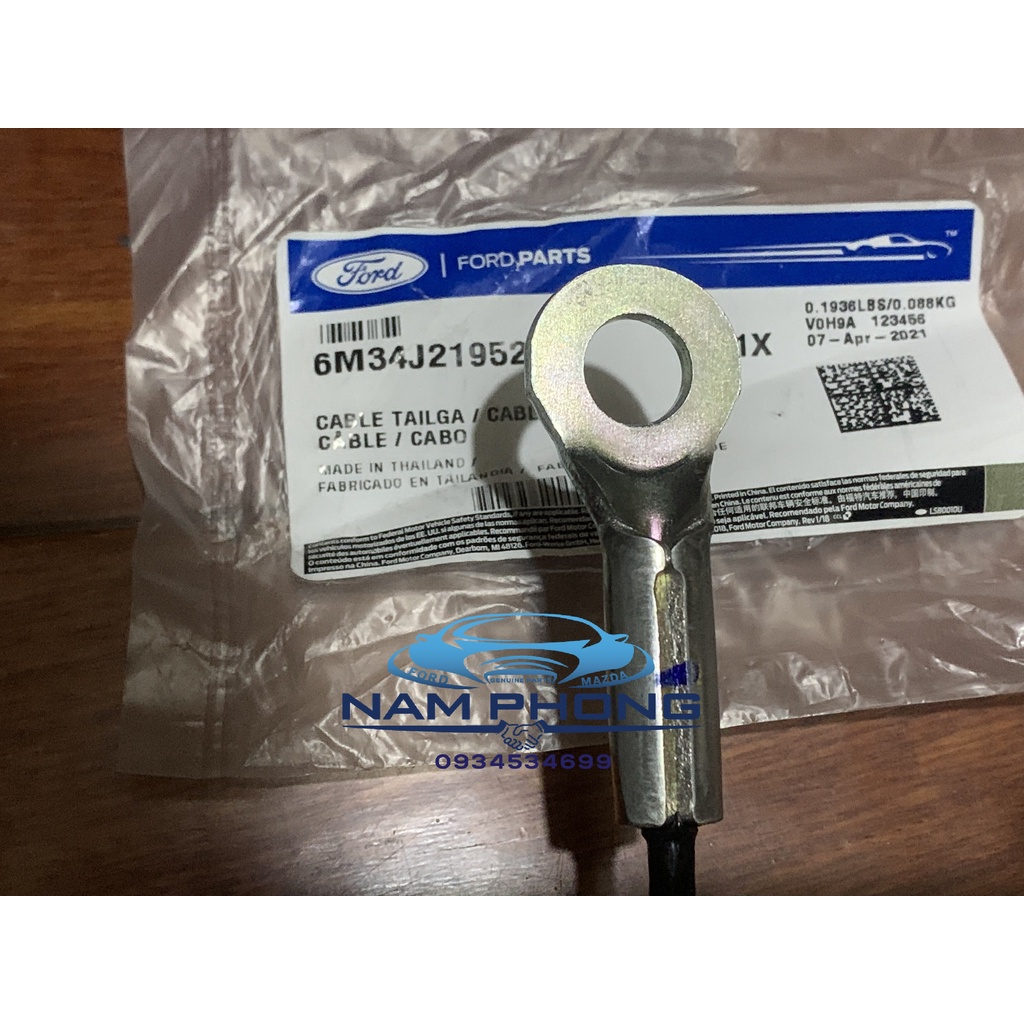 Cáp cửa thùng Ranger Mazda BT50 - Dây cáp treo cửa thùng Ranger - 2005 - 2020 - 6M34J21952BA / 6M3Z9921952A / UR5665760A