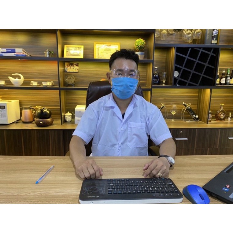 Mắt kính bảo hộ, FACE SHIELD chống giọt bắn, chống bụi che hết khuôn mặt bảo vệ mắt toàn diện tròng trong suốt | BigBuy360 - bigbuy360.vn