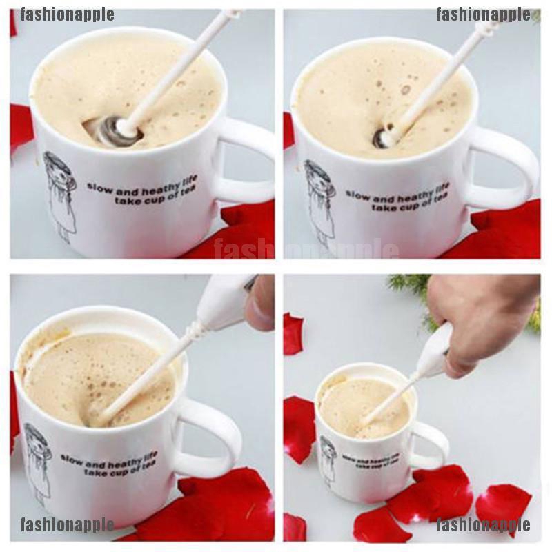 ❀❀ Máy Đánh Khuấy Tạo Bọt Sữa Cầm Tay Mini Chạy Điện