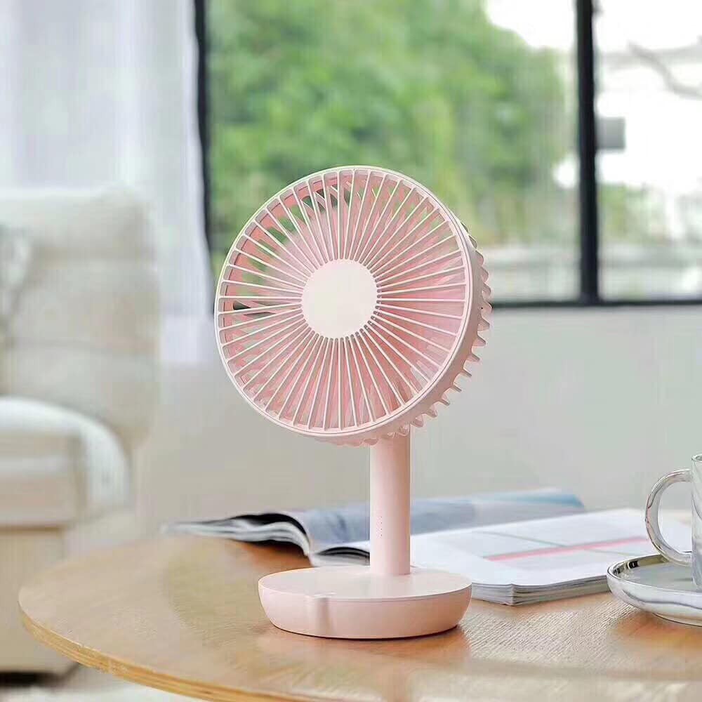 [Mã ELHA22 giảm 6% đơn 300K] Quạt mini Simple Desk Fan tích hợp sạc dự phòng cho điện thọai