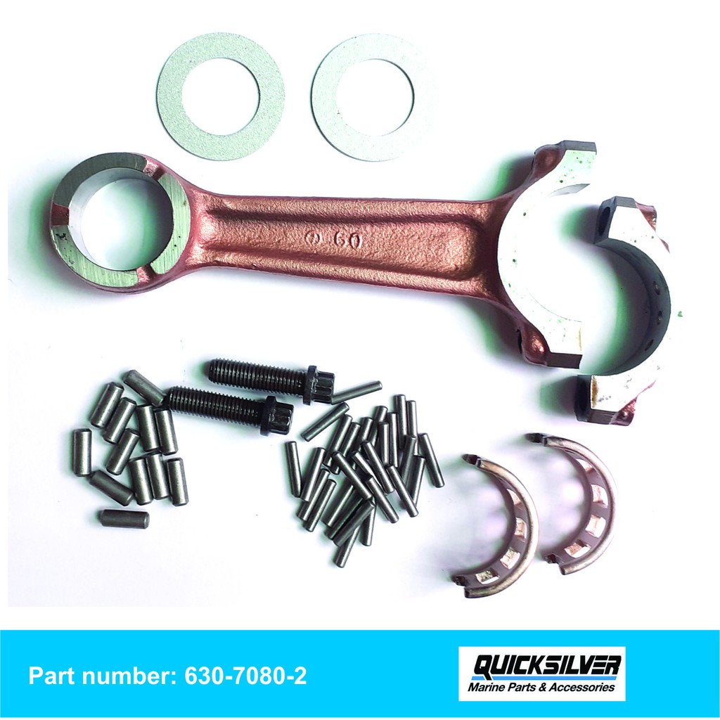 Tay zên cho động cơ thủy Mercury (Connecting Rod 630-7080-2) dùng cho động cơ từ 18HP - 25HP hàng của QuickSilver