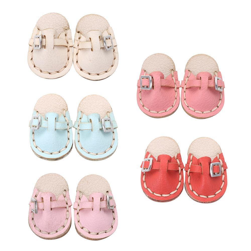 Giày Búp Bê Da Bò Handmade 5 Màu Dễ Thương Xinh Xắn LAYOR1