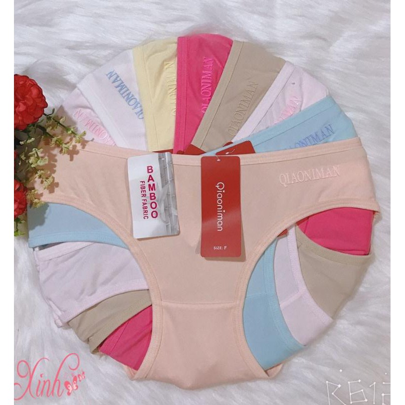 Quần lót nữ BamBoo 3264 Thoáng Mát , Thấm Hút Mồ Hôi Tốt size&lt;57kg