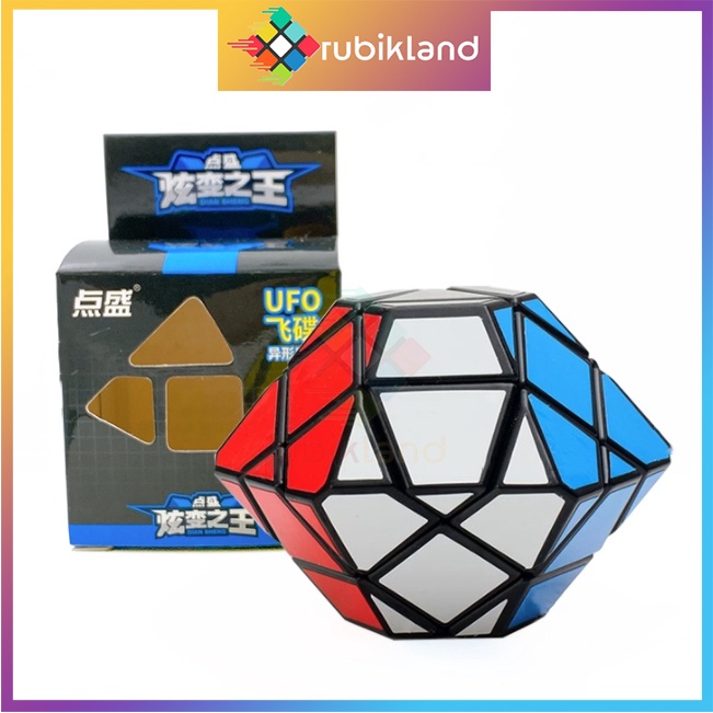 Rubik Biến Thể DianSheng UFO Cube Rubic FeiDie Đĩa Bay Đồ Chơi Trí Tuệ Trẻ Em