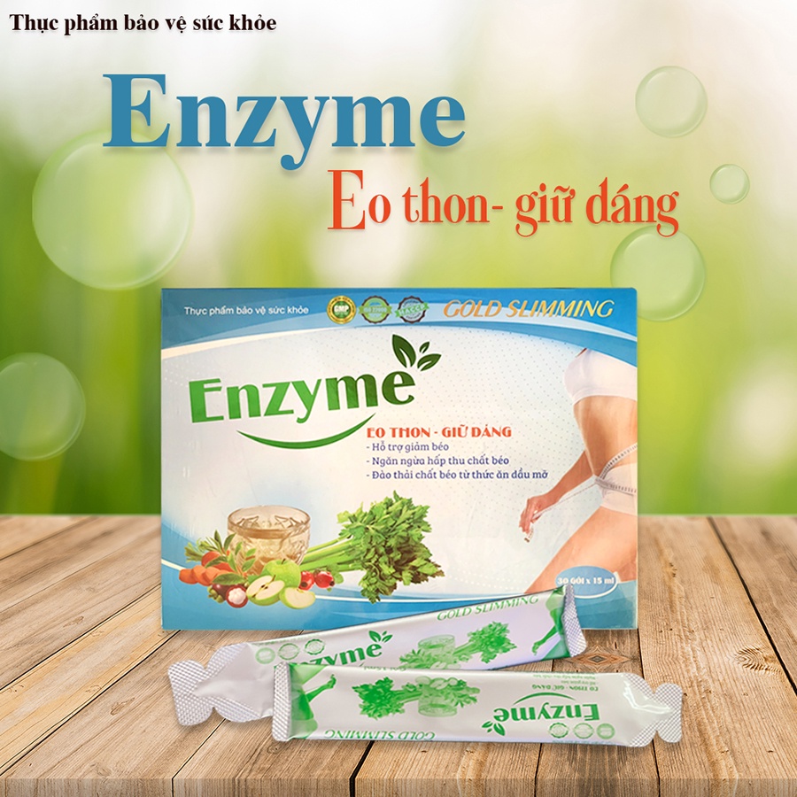 giảm cân Slim - An toàn cho sức khỏe - giảm cân tự nhiên từ thảo dược -Enzyme Gold Slimming