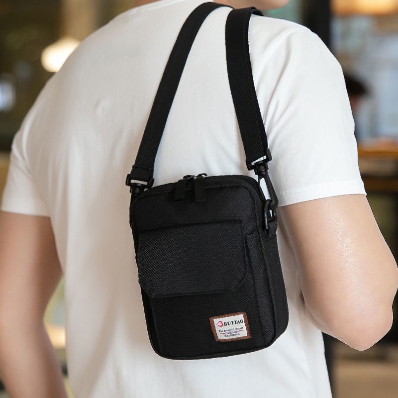 ▨❀ Túi đeo chéo Mini đựng điện thoại thời trang cho nam | WebRaoVat - webraovat.net.vn