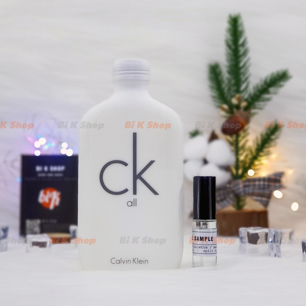 Bi K Shop - Nước hoa unisex CK ALL [Mẫu thử]