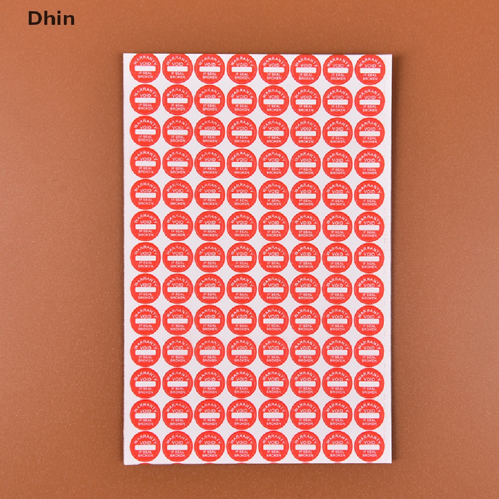 Set 208 Nhãn Dán Kích Thước 10mm Bảo Hành Tiện Dụng