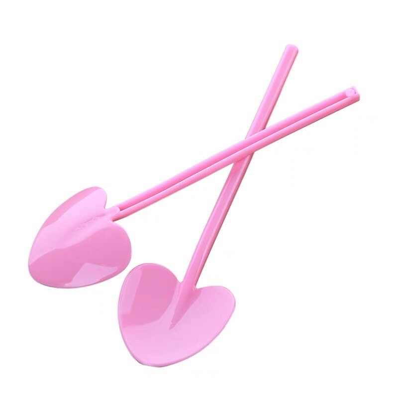 Muỗng Tim Múc Kem & Bột Thiên Nhiên