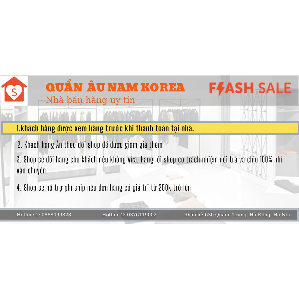 Quần âu nam kẻ caro cá tính Q1906 | BigBuy360 - bigbuy360.vn