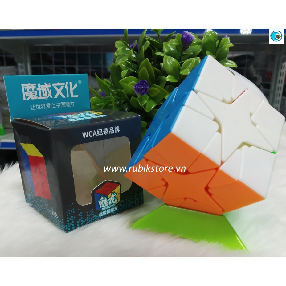 Đồ chơi Rubik biến thể Mofangjiaoshi Meilong Polaris Cube Stickerless - SP005661