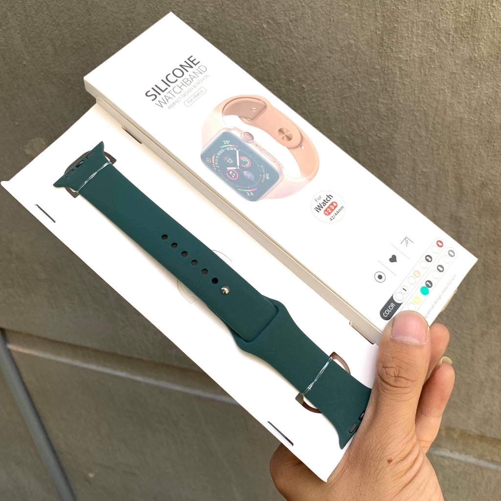 [CHÍNH HÃNG COTEETCI] Dây Silicone COTEETCI cho Apple Watch Series 1/2/3/4/5/6/7