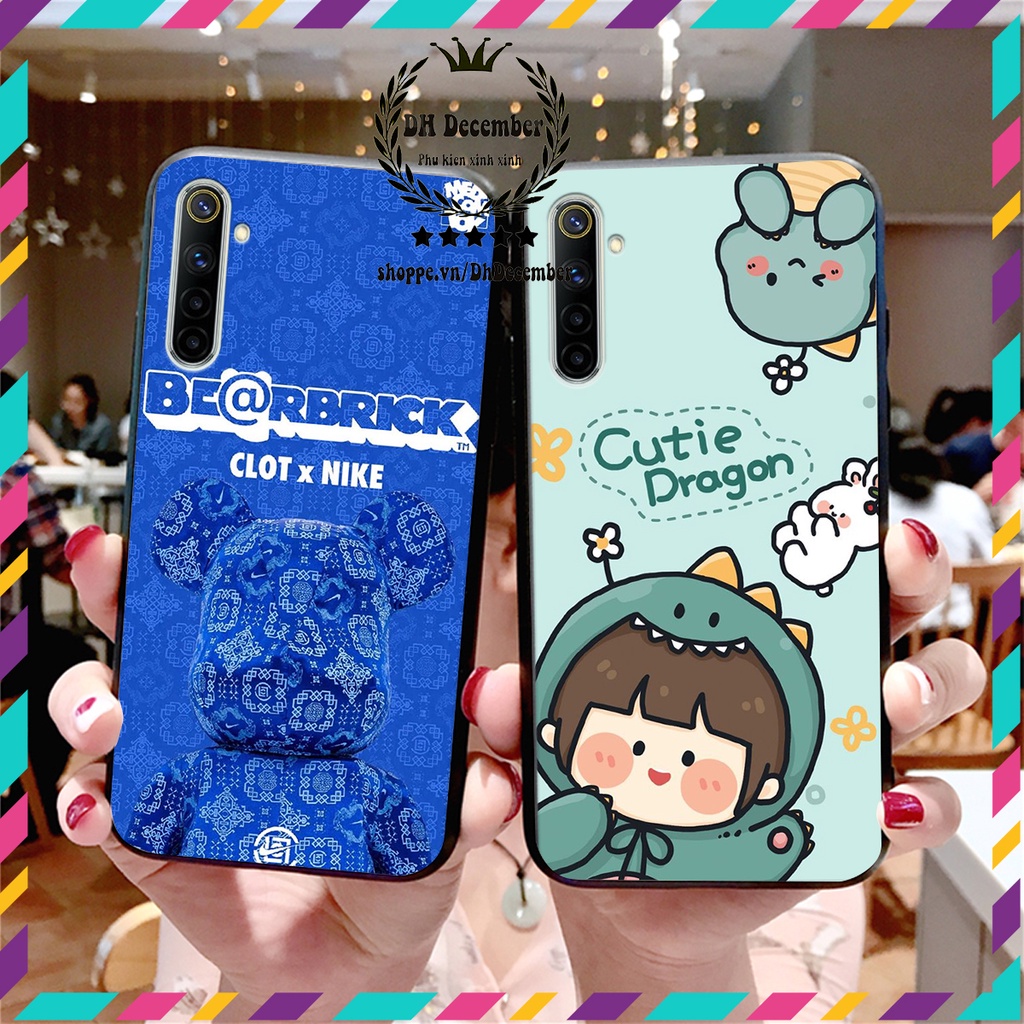 Ốp lưng Realme 6 / 6 PRO in hình 3D lucky, gấu Brick xinh xắn - KHÔNG NÊN BỎ LỠ