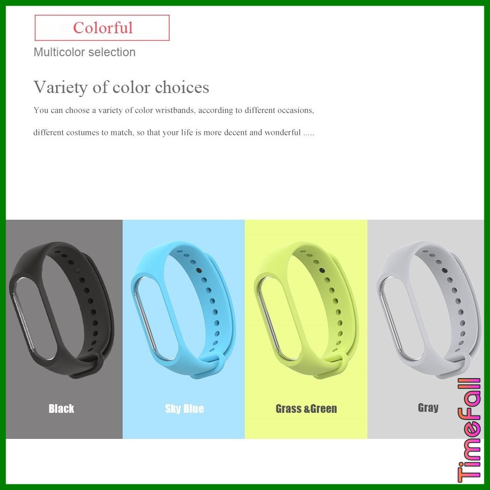 Dây đeo cao su Miband 4, miband 3 chính hãng Mijobs - dây đeo cao su thay thế cho mi band 4/3