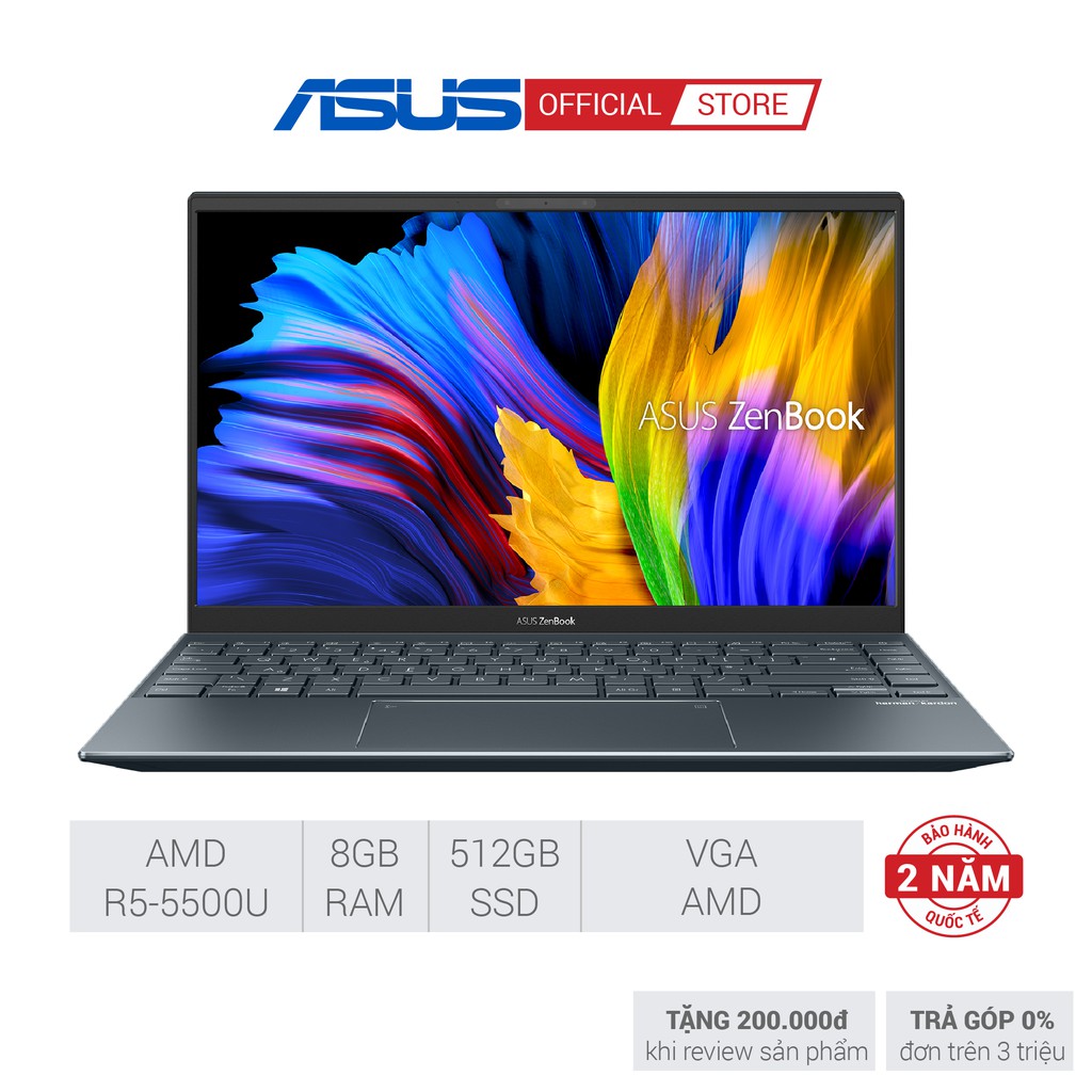 Laptop Asus Zenbook UM425UA-AM501T R5-5500U | 8GB | 512GB | AMD Radeon Graphics | 14&quot; FHD | Win 10