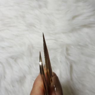 2 nhíp nối mi ánh kim