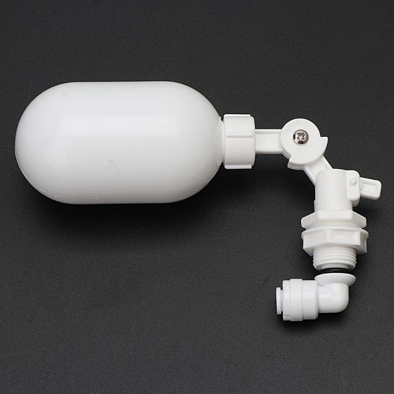 UKI  Plastic Float Ball Valve Shut Off Automatic Feed Fill Fish Tank Aquarium Water