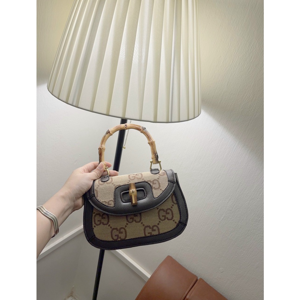 Túi xách nữ đeo chéo giá rẻ đẹp phong cách Hàn Quốc Capucha T161 bamboo 1947