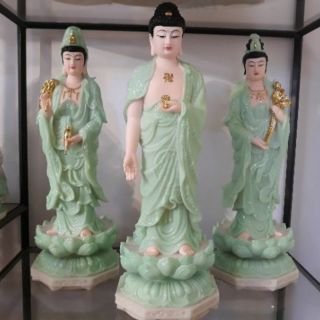 Bộ Tam thế phật 45cm _ Đá