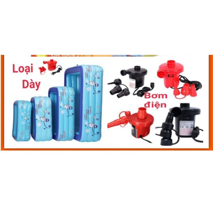 Bể bơi 2 tầng Đủ kích cỡ có đáy chống trượt cho trẻ em. Mẫu Mới 2023.