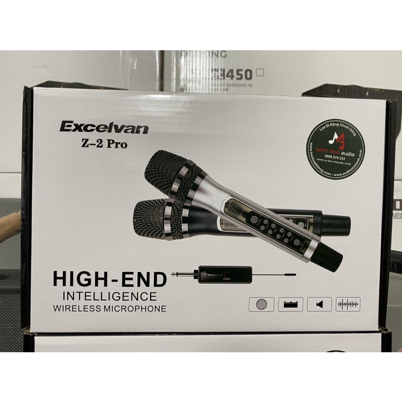 Micro Karaoke Không Dây Excelvan Z2 Pro