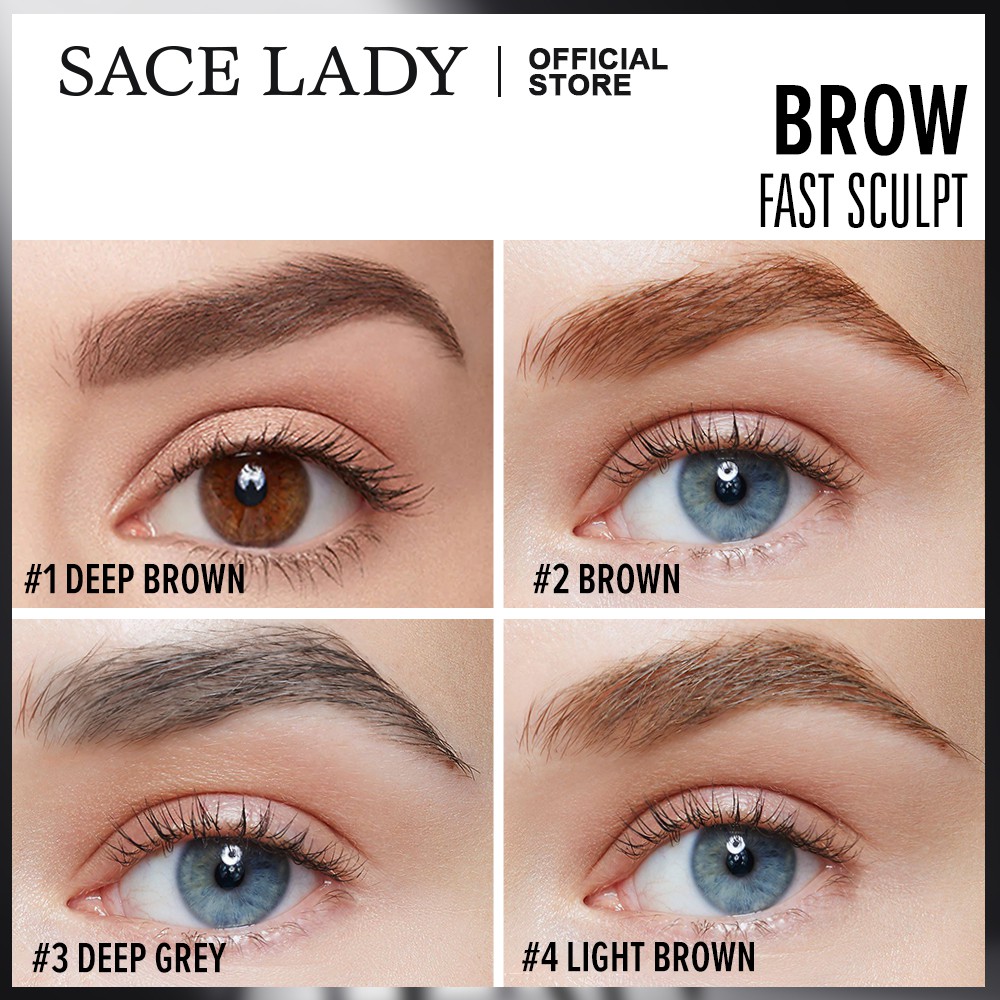 Chì Kẻ Mày SACE LADY Đầu Tam Giác 2 Đầu Lâu Trôi 4 Màu Lựa Chọn 0.12G/0.001OZ | BigBuy360 - bigbuy360.vn