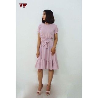 FREESHIP ĐƠN 99K_Đầm đuôi cá thắt nơ eo VANASS