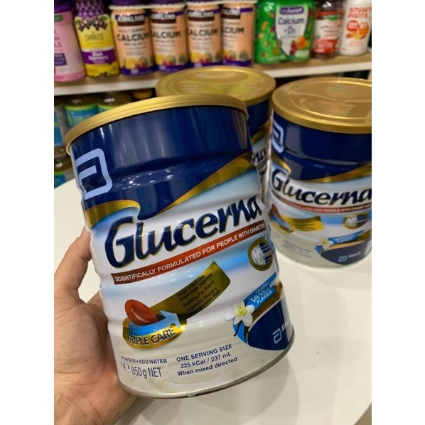 Sữa Bột Glucerna 850g Dành Cho Người Tiêu Đường Glucerna Abbott Úc Mamababyvn