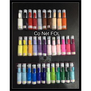 combo 45 chai cọ nét Fol