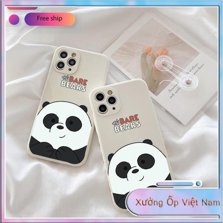 Ốp điện thoại 5s/6/6plus/6s/6splus/7/7plus/8/8plus/x/xr/xs/11/12/pro/max/plus/promax We Bear  XưởngD34