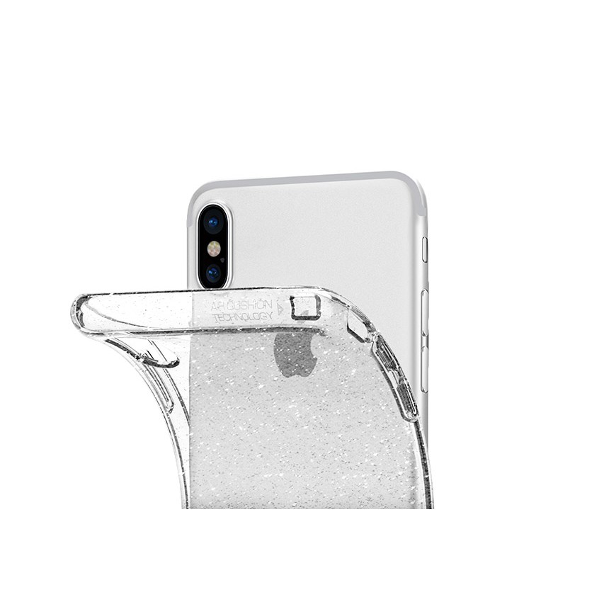 Ốp lưng iPhone X / iPhone Xs Spigen Liquid Crystal Glitter kim tuyến ( USA)