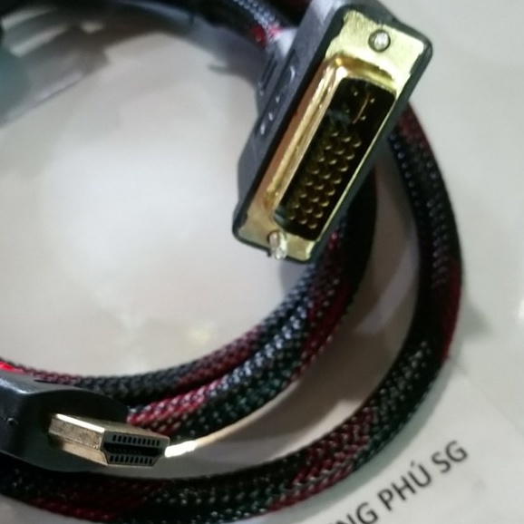 Cáp chuyển tín hiệu từ HDMI ra DVI-I  - Cáp dài 1.5M