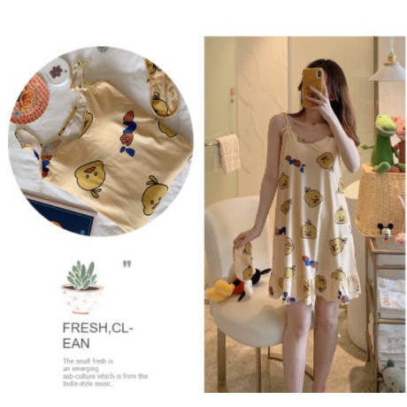 🌹FREESHIP🌹 Váy ngủ 2 dây - váy ngủ chất liệu siêu mát HOT nhất hè 2021 | BigBuy360 - bigbuy360.vn