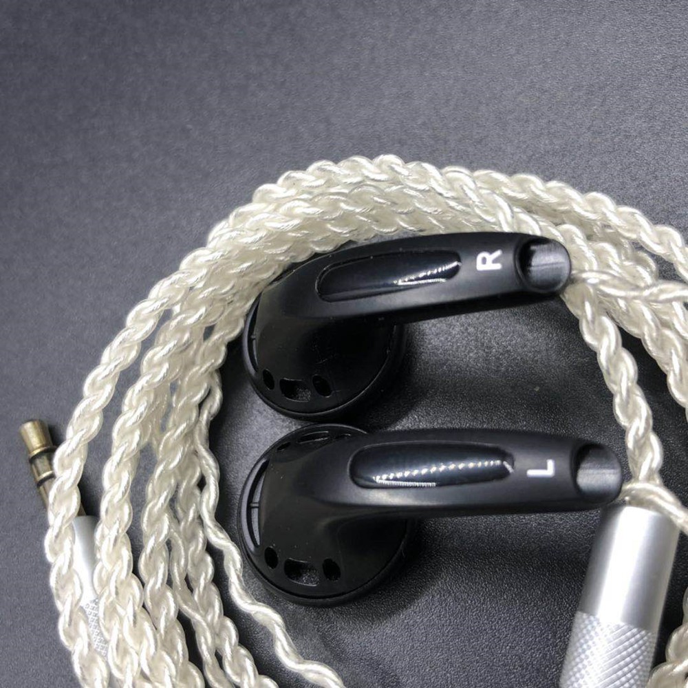 FENGRU DIY MX500 In-ear Earphones Flat Head Plug DIY Earphone HiFi Bass Earbuds DJ Earbuds Heavy Bass Sound Quality