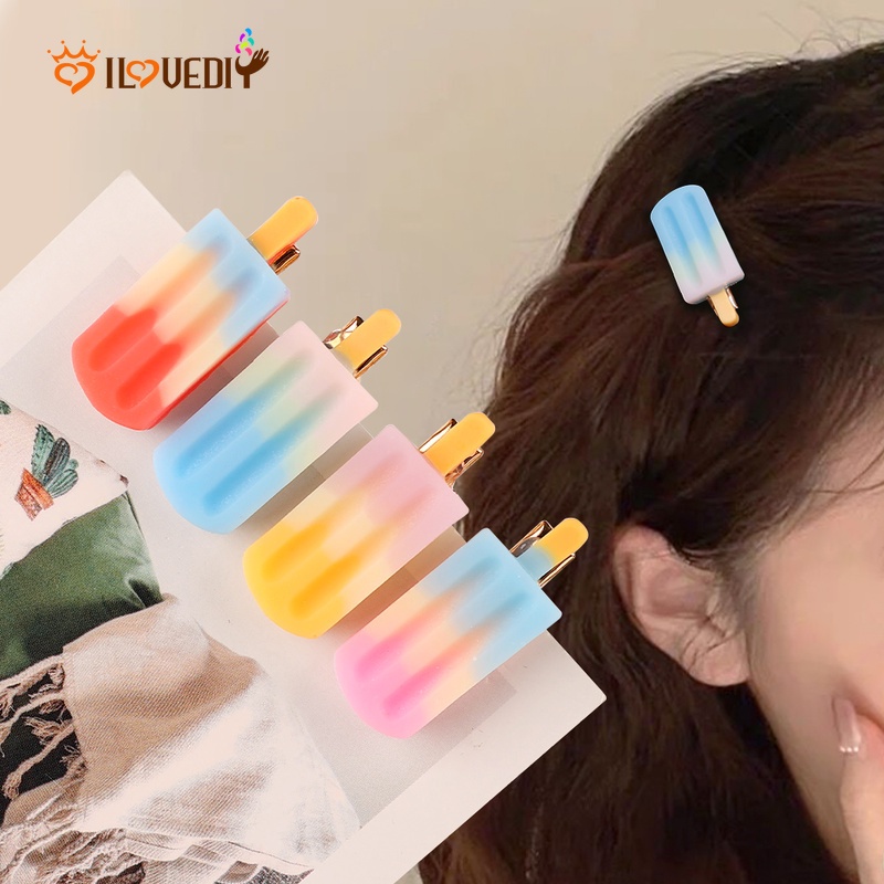 Kẹp Tóc Hình Cây Kem Thời Trang Hàn Quốc