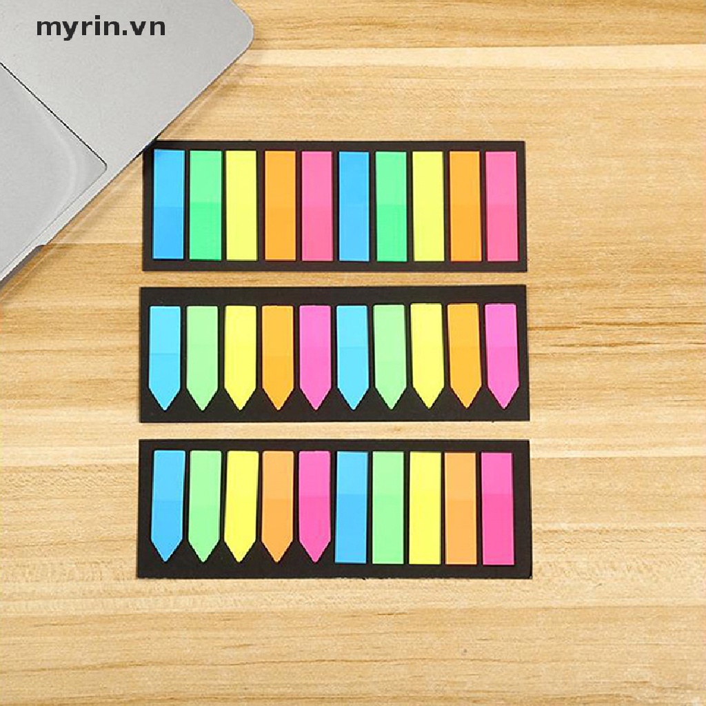 200 Miếng Dán Đánh Dấu Trang Sách Nhiều Màu Sắc