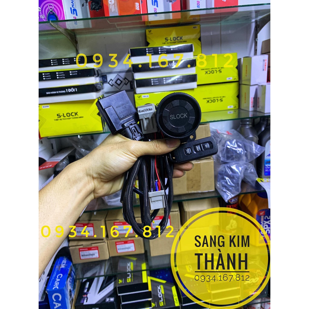 Bộ Điều Khiển SCU và Remote Tìm Xe VARIO 125 2018 2019 2020 2021 2022 Chính Hãng