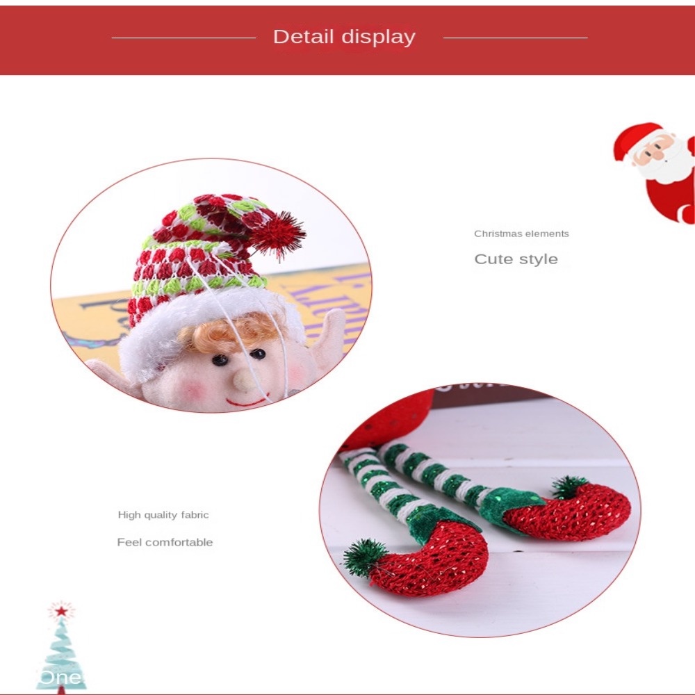 Búp Bê Yêu Tinh Nhồi Bông Trang Trí Nhà Cửa Nhân Dịp Giáng Sinh Năm Mới