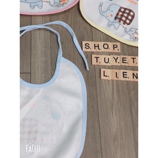 yếm cột cho bé ăn dặm
