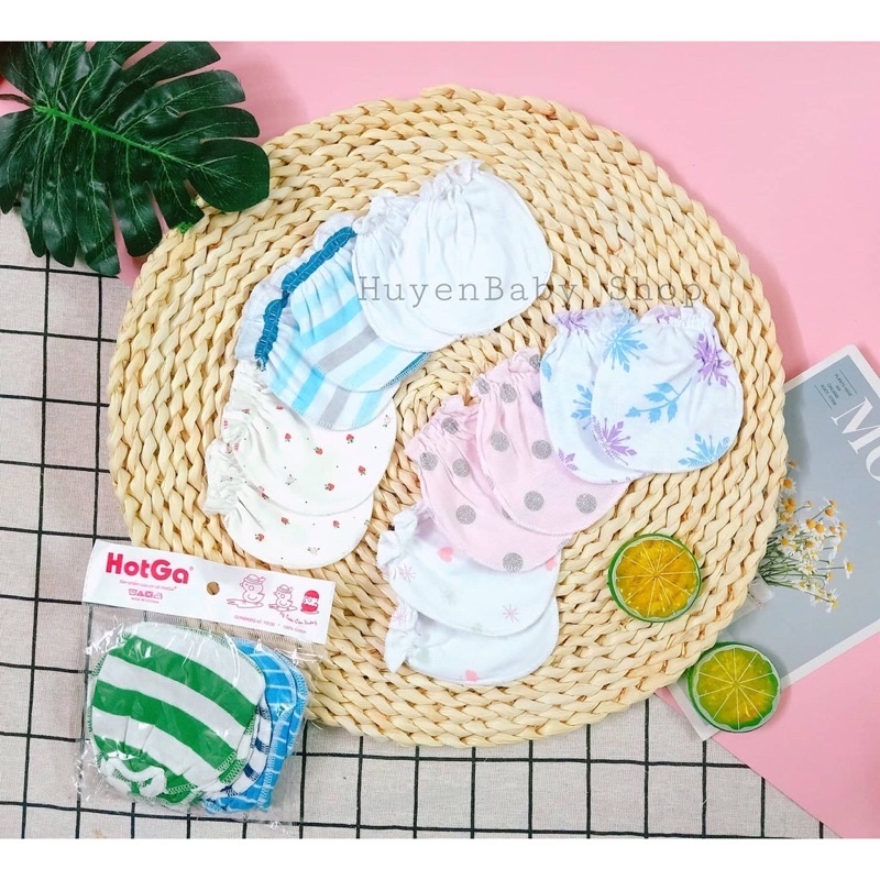 Set 3 đôi bao tay Hotga  dễ thương cho bé
