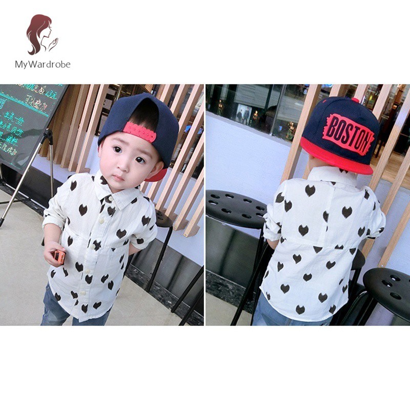 Nón Lưỡi Trai Phong Cách Hip Hop Cá Tính Cho Bé