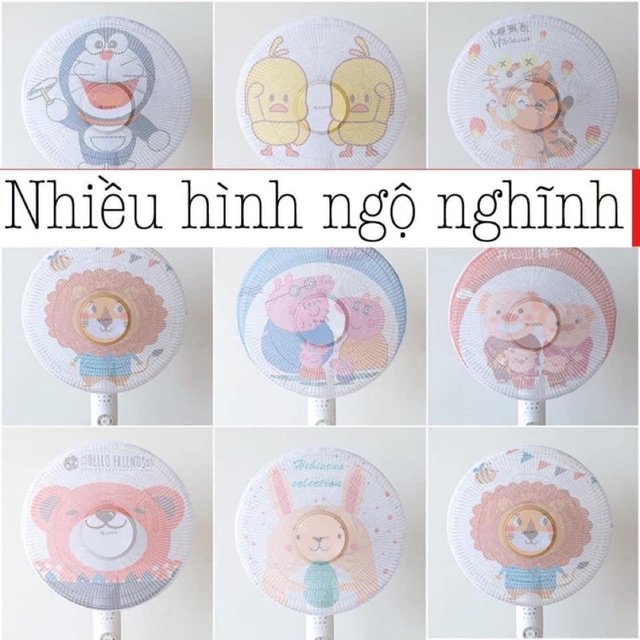 Set 3 bọc quạt