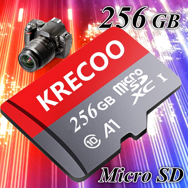 Thẻ Nhớ  Micro Sd Krecoo Tốc Độ Lên Đến 100mb/s Cấp Class10 Dung Lượng 32gb / 64gb / 128gb / 256gb | BigBuy360 - bigbuy360.vn