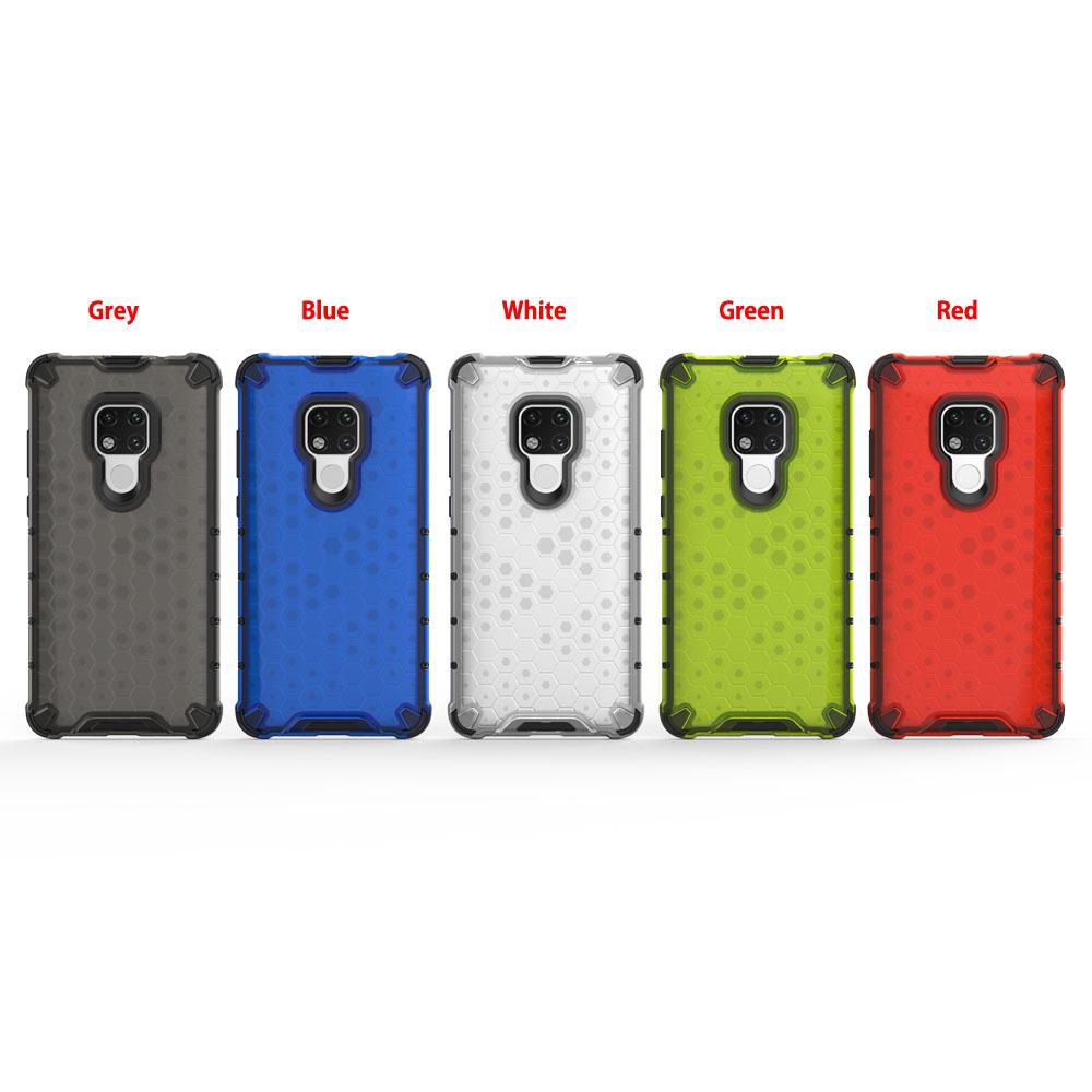 Creative Splicing Honeycomb Pattern Phone Case Protector Cover Shell for HuaWei Mate 20X/P30/Pro/ lite/Nova 5