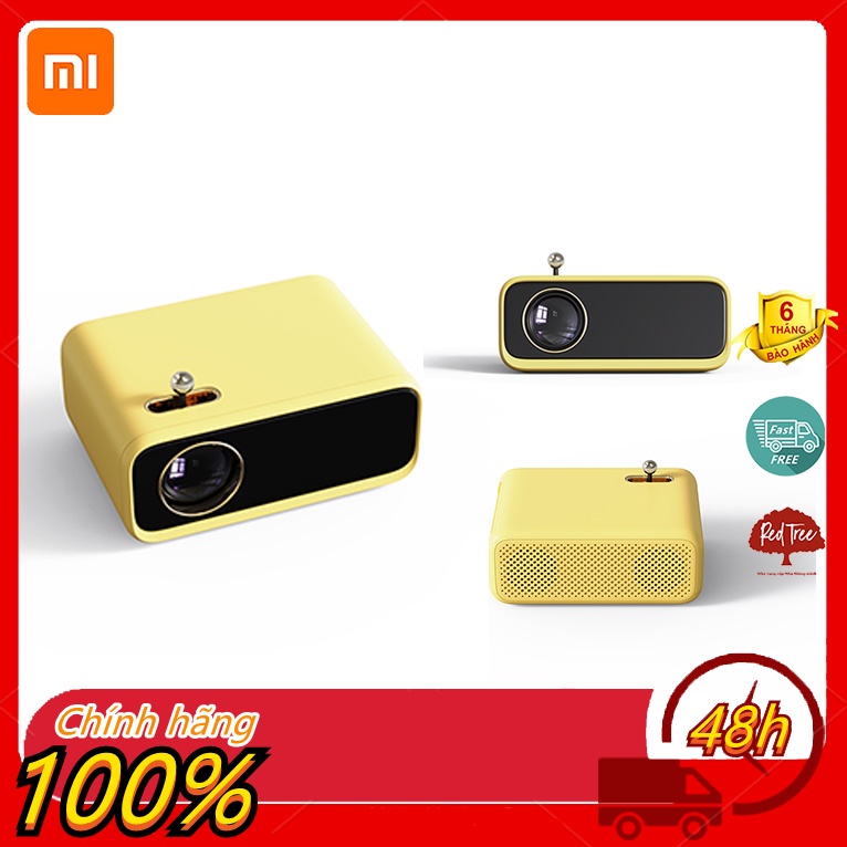 Máy chiếu không dây Wanbo mini XS01 hỗ trợ điện thoại di động và máy chiếu xem phim đồng thời ,máy chiếu 4k