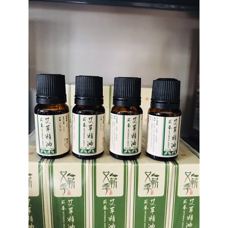 Dầu massage ngải tiện dụng 10ml, mùi thơm ngải cứu, massage body