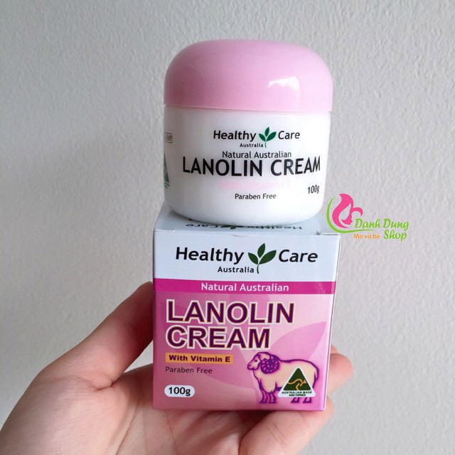 Kem Cừu Healthy Care Lanolin Cream 100g Úc